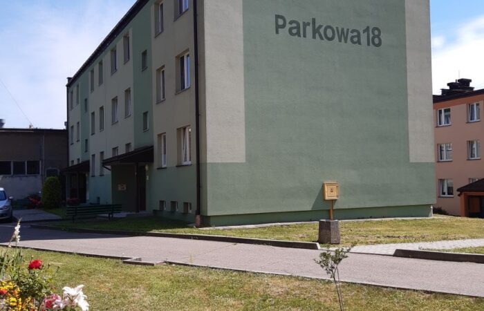 Parkowa 18 w Bieczu - remont balkonów