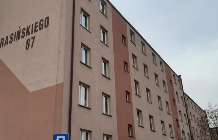 Krasińskiego 87 - Izolacja stropów piwnic i korytarzy piwnicznych