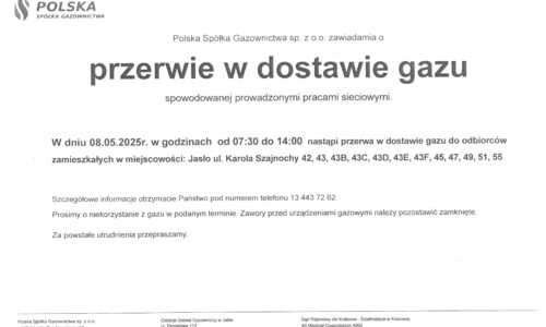 Os. Szajnochy – przerwa w dostawie gazu
