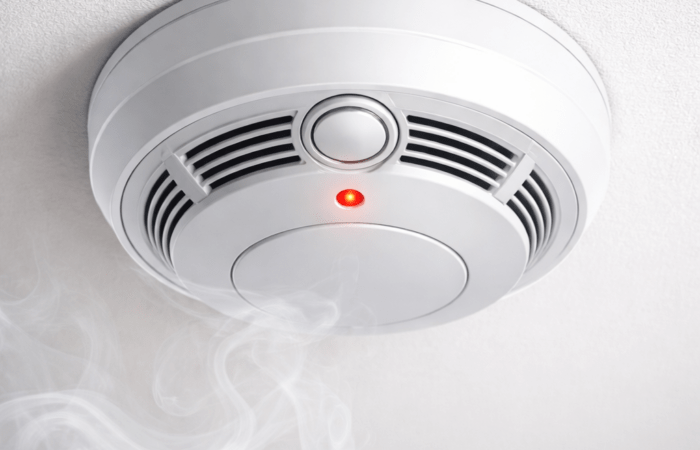 Montaż czujników dymu